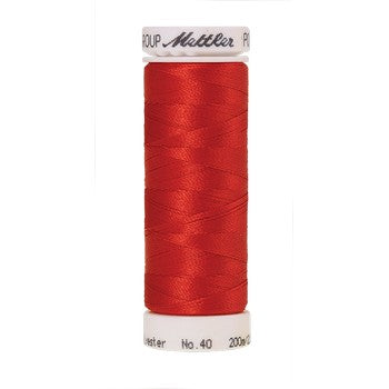 Mettler Polysheen Thread 40wt 200m Poppy 1703