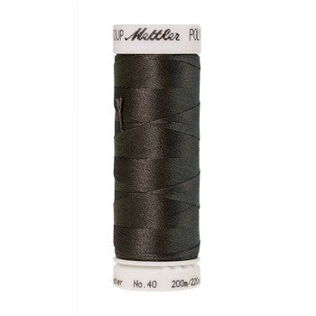 Mettler Polysheen Thread 40wt 200m Pewter 1874