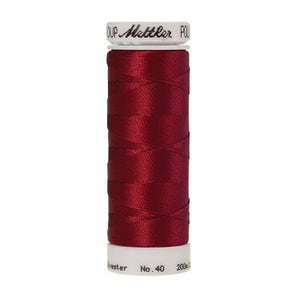 Mettler Polysheen Thread 40wt 200m Country Red 2101