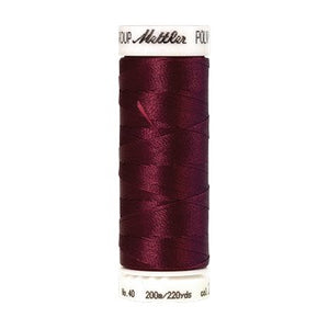 Mettler Polysheen Thread 40wt 200m Burgundy 2222