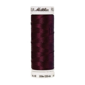 Mettler Polysheen Thread 40wt 200m Wine 2333