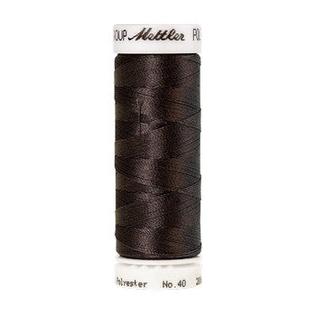 Mettler Polysheen Thread 40wt 200m Black Chrome 2776