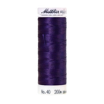 Mettler Polysheen Thread 40wt 200m Purple Twist 3114