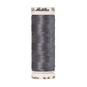 Mettler Polysheen Thread 40wt 200m Battleship Gray 3274