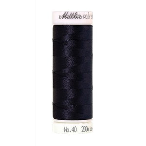 Mettler Polysheen Thread 40wt 200m Midnight 3344