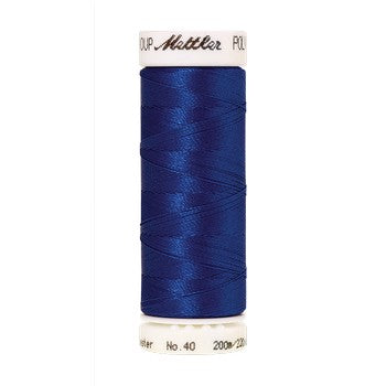 Mettler Polysheen Thread 40wt 200m Blue 3522