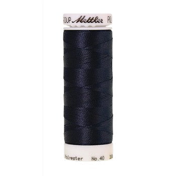 Mettler Polysheen Thread 40wt 200m Navy 3554