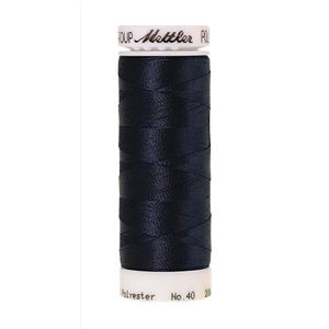 Mettler Polysheen Thread 40wt 200m Navy 3554