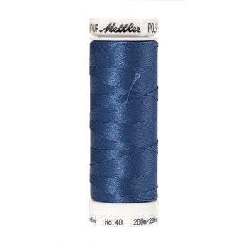 Mettler Polysheen Thread 40wt 200m Marine Blue 3620