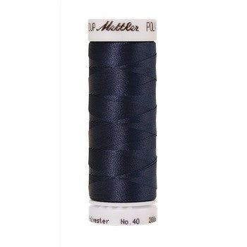 Mettler Polysheen Thread 40wt 200m Prussian Blue 3645