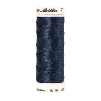 Mettler Polysheen Thread 40wt 200m Blue Shadow 3654