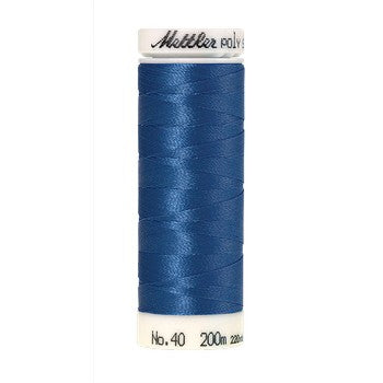 Mettler Polysheen Thread 40wt 200m Blue Bird 3710