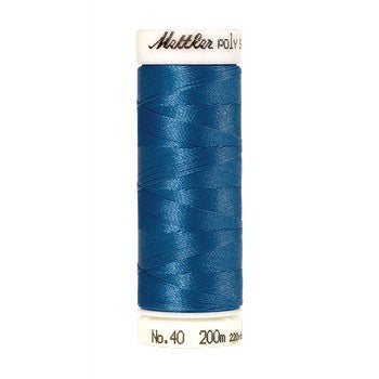 Mettler Polysheen Thread 40wt 200m Reef Blue 3815