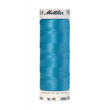 Mettler Polysheen Thread 40wt 200m Crystal Blue 3910