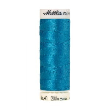 Mettler Polysheen Thread 40wt 200m Alexis Blue 4113