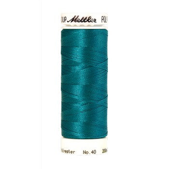 Mettler Polysheen Thread 40wt 200m Aqua Velva 4410