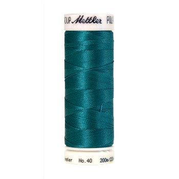 Mettler Polysheen Thread 40wt 200m Truly Teal 4452