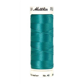 Mettler Polysheen Thread 40wt 200m Deep Aqua 4610