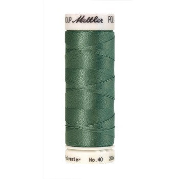 Mettler embroidery thread spool in Garden Moss (5542) - 40wt 200m