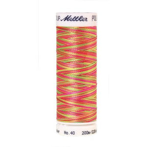 Mettler Polysheen Thread Multi 40wt 200m Sporty Neons 9914