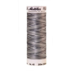 Mettler Polysheen Thread Multi 40wt 200m Overcast Greys 9920