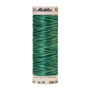 Mettler Polysheen Thread Multi 40wt 200m Minty Leaves 9931