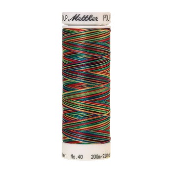 Mettler embroidery thread spool in Primary Mix (9937) - 40wt 200m