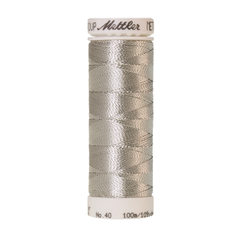 Mettler Metallic Thread 40wt 100m Antique Silver 0511