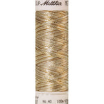 Mettler Metallic Thread 40wt 100m Gold and Silver 9924
