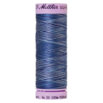 Mettler Cotton Thread Multi 50/3 100m Evening Blue 9812