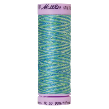 Mettler Cotton Thread Multi 50/3 100m  Seaspray 9814