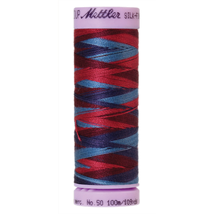 Mettler Cotton Thread Multi 50/3 100m Berry Rich 9816