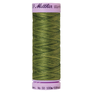 Mettler Cotton Thread Multi 50/3 100m Ferns 9818