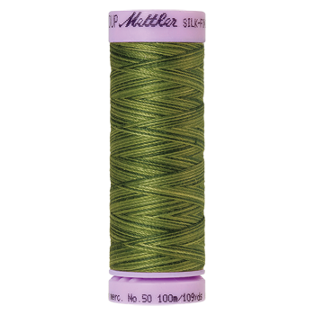 Mettler Cotton Thread Multi 50/3 100m Ferns 9818