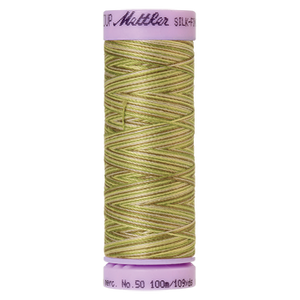 Mettler Cotton Thread Multi 50/3 100m Green Tea 9820