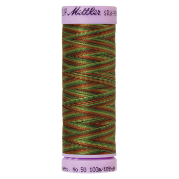 Mettler Cotton Thread Multi 50/3 100m Forest Land 9822