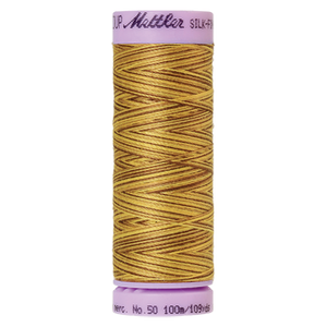 Mettler Cotton Thread Multi 50/3 100m Choco-Banana 828
