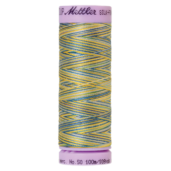Mettler Cotton Thread Multi 50/3 100m  China Blue 9829