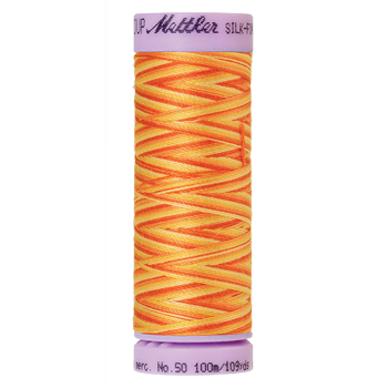 Mettler Cotton Thread Multi 50/3 100m Orange_Ana 831