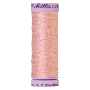 Mettler Cotton Thread Multi 50/3 100m So-Soft Pink 9837