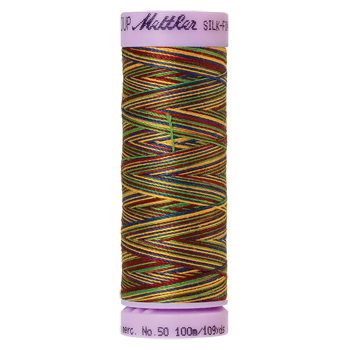 Mettler Cotton Thread Multi 50/3 100m Royalty 9840