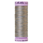 Mettler Cotton Thread Multi 50/3 100m Silvery Blues 9843