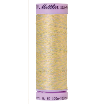 Mettler Cotton Thread Multi 50/3 100m Palest Pastels 844
