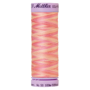 Mettler Cotton Thread Multi 50/3 100m Dusty Rose 9847