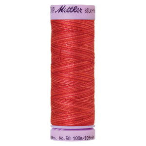 Mettler Cotton Thread Multi 50/3 100m Strawberry 9848