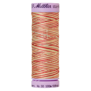 Mettler Cotton Thread Multi 50/3 100m Antique Floral 9849