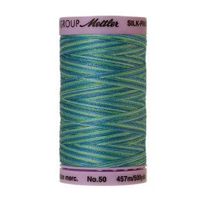 Mettler Cotton Thread Multi 50/3 457m Sea Spray 9814