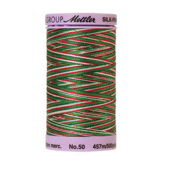 Mettler Cotton Thread Multi 50/3 457m Seasons Greetings 9825