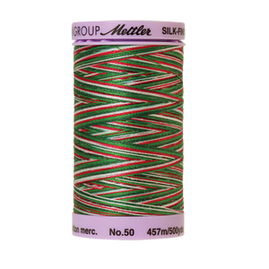 Mettler Cotton Thread Multi 50/3 457m Seasons Greetings 9825