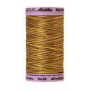 Mettler Cotton Thread Multi 50/3 457m Choco Banana 9828